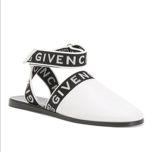 Givenchy Logo Wrap Flats